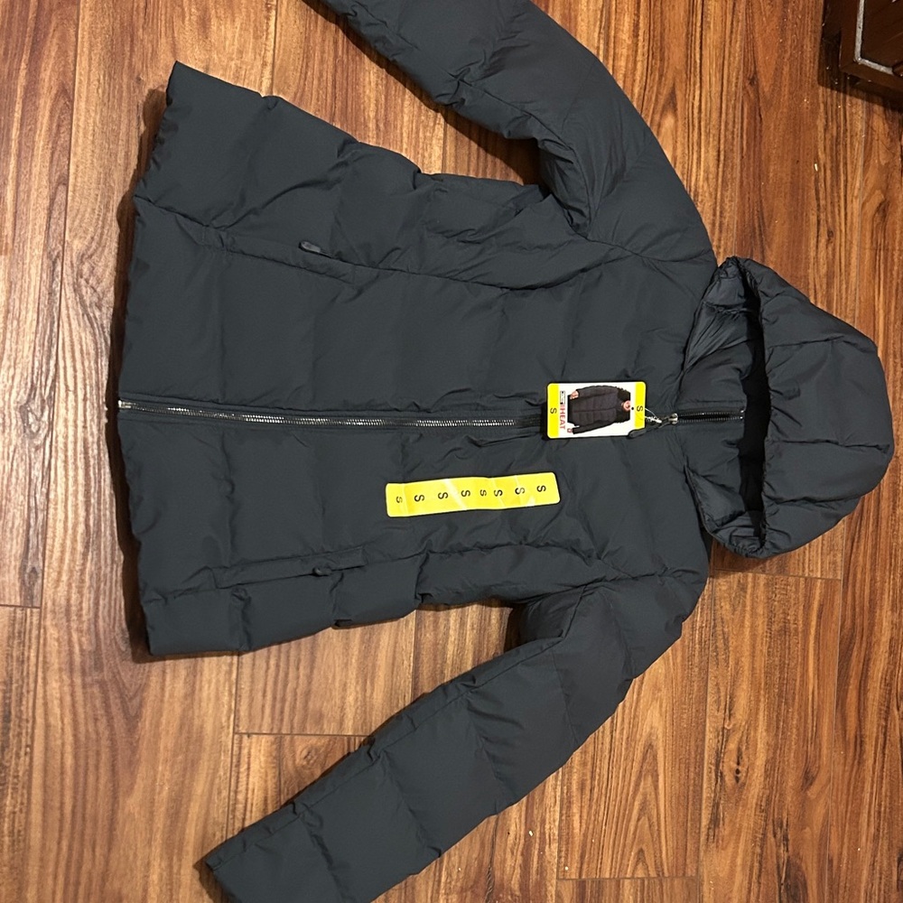 32 Degrees Women's Dark Gray Puffer Jacket